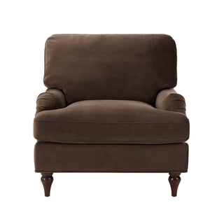 Hampshire Armchair - Cappuccino – Feather & Black