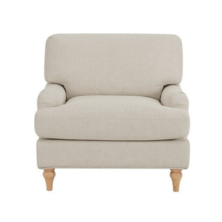 Hampshire Armchair Feather & Black - Beige