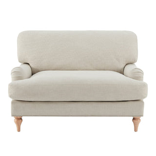 Hampshire Loveseat - Beige – Feather & Black
