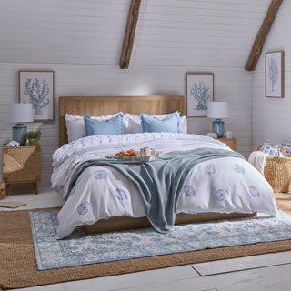 Hattie Ottoman Storage Bed - Light Wood – Black & Feather