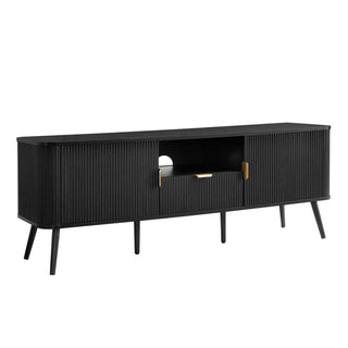 Hattie TV Unit for TVs up to 65" - Black – Feather & Black