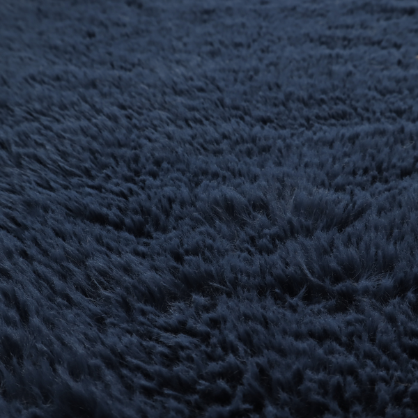 Husky Faux Fur Dark Blue Colour Upholstery Fabric CTR-1178 – Laura Ashley LA