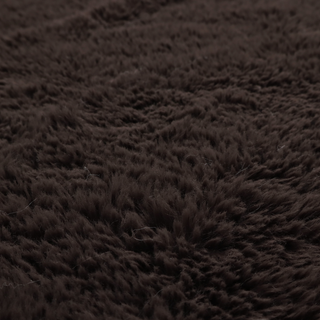 Husky Faux Fur Dark Laura Ashley Brown Colour Upholstery Fabric CTR-1175