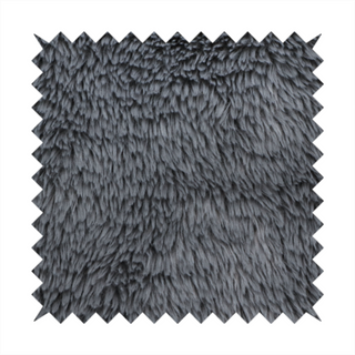 Husky Faux Fur Dark Laura Ashley Grey Colour Upholstery Fabric CTR-1180