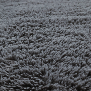 Husky Faux Fur Dark Laura Ashley Grey Colour Upholstery Fabric CTR-1180