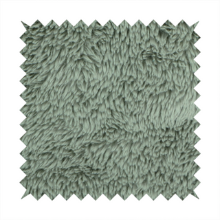 Husky Faux Fur Green Laura Ashley LA Colour Upholstery Fabric CTR-1176