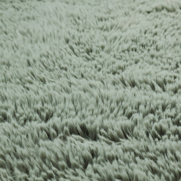 Husky Faux Fur Green Laura Ashley LA Colour Upholstery Fabric CTR-1176