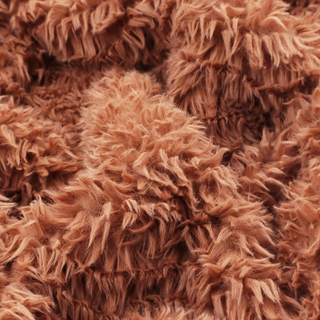 Husky Faux Fur Orange Colour Upholstery Fabric CTR-1174 – Laura Ashley LA