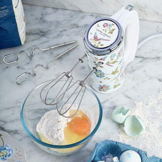Laura Ashley 5-Speed 300-Watt Hand Mixer - Elveden White