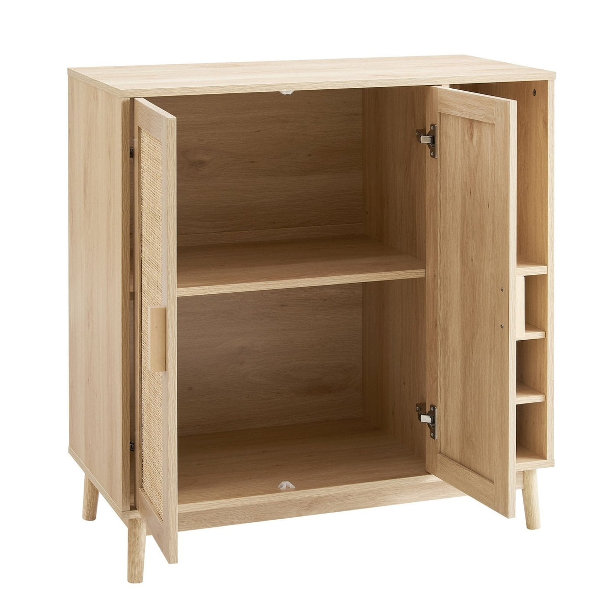 Isla Drinks Cabinet - Natural – Black & Feather