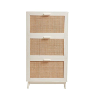 Isla Shoe Cabinet - Cream – Feather & Black