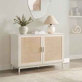Isla Sideboard Black & Feather - Cream
