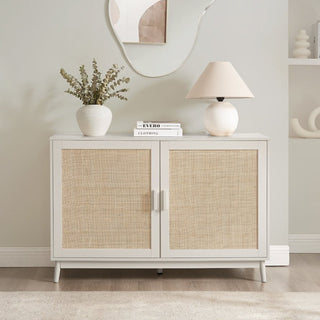 Isla Sideboard Black & Feather - Cream