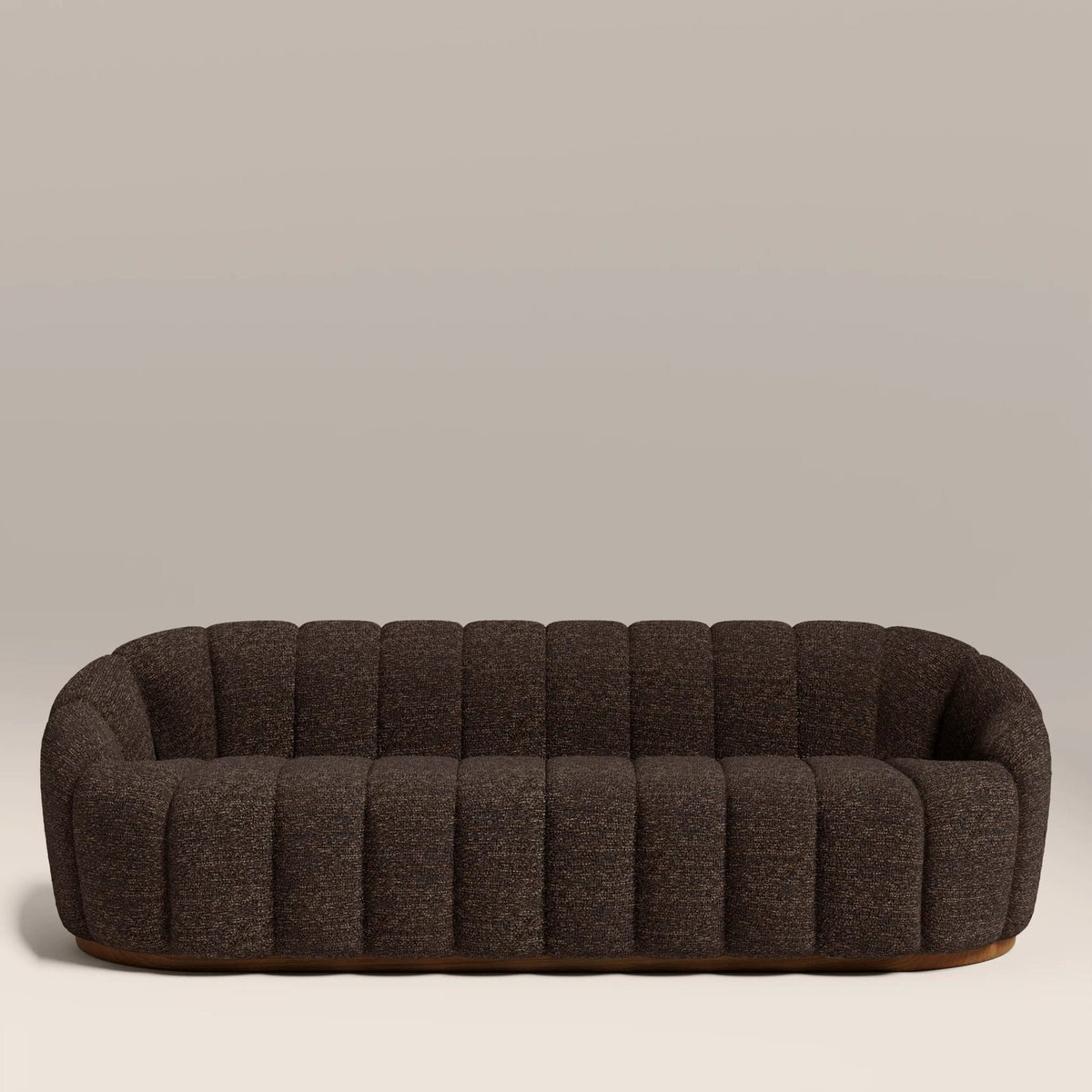 Ivy 3 Seater Sofa | Speckled Espresso Boucle – Laura Ashley UK