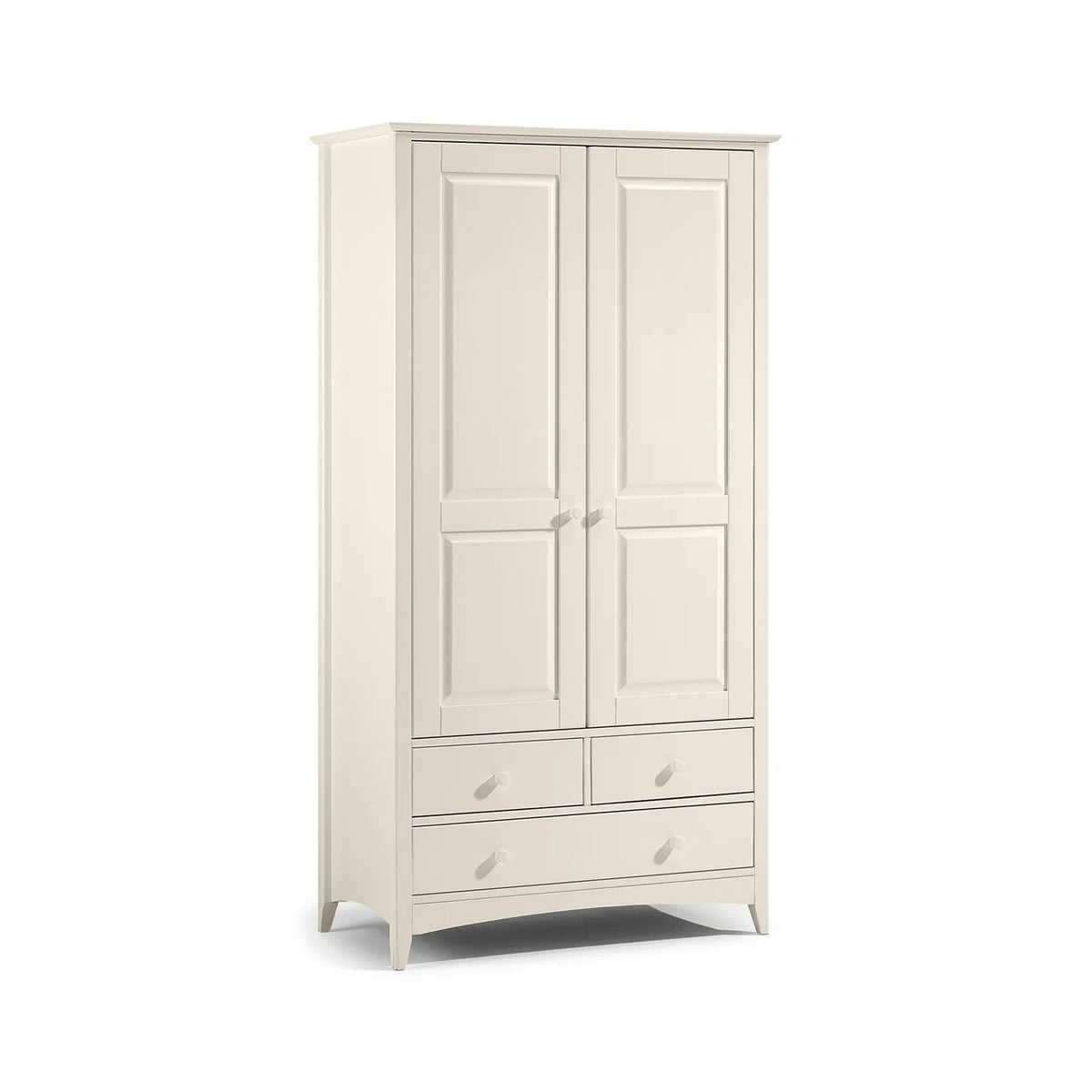 Kameo Stone White 2 Door Gents Wardrobe – Laura & Ashley