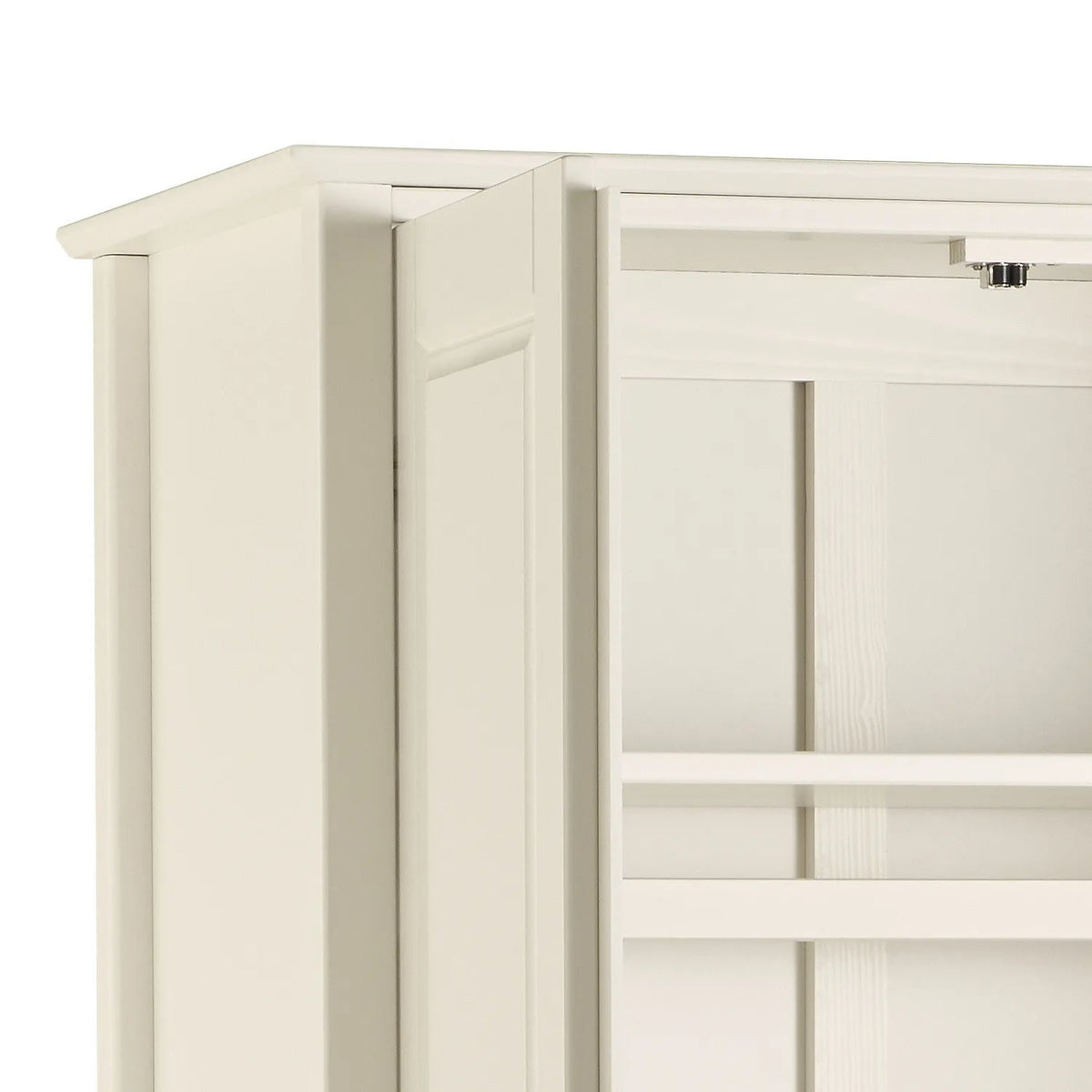 Kameo Stone White 2 Door Gents Wardrobe – Laura & Ashley