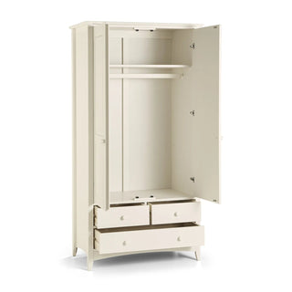 Kameo Stone White 2 Door Gents Wardrobe – Laura & Ashley