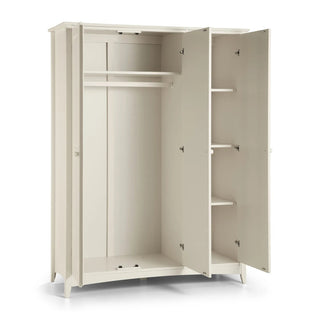 Kameo Stone White Laura Ashley 3 Door Wardrobe