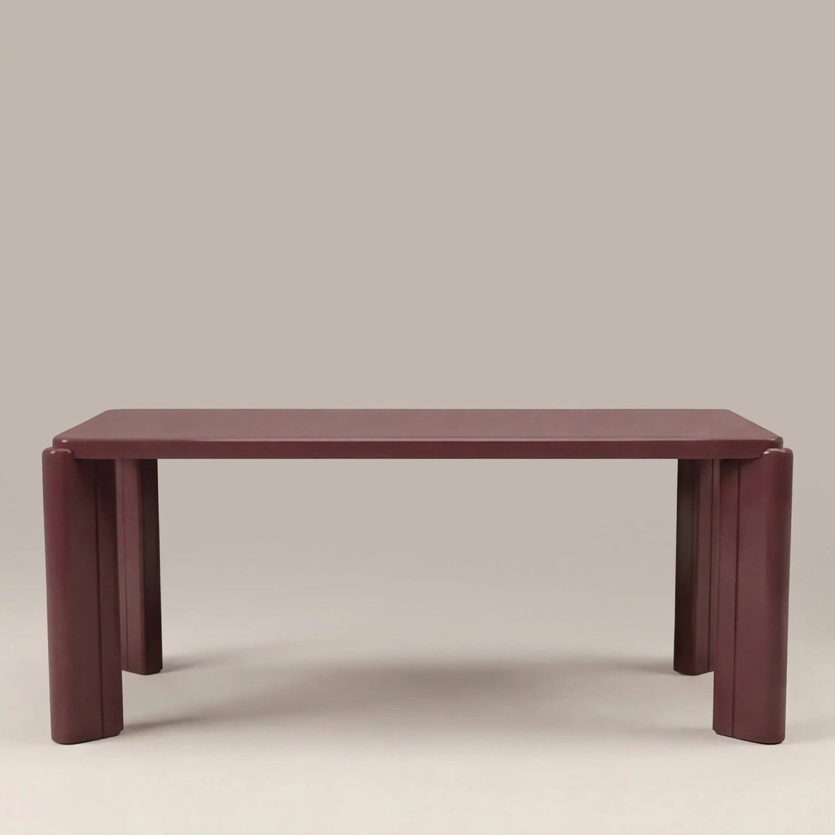 Kelby 6 Seat Rectangle Dining Table | High Gloss Cherry Red – Laura Ashley UK
