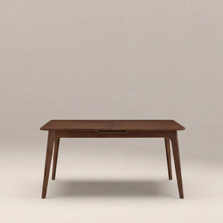 Landon 4-6 Seat Rectangle Wooden Laura Ashley Extendable Dining Table | Walnut