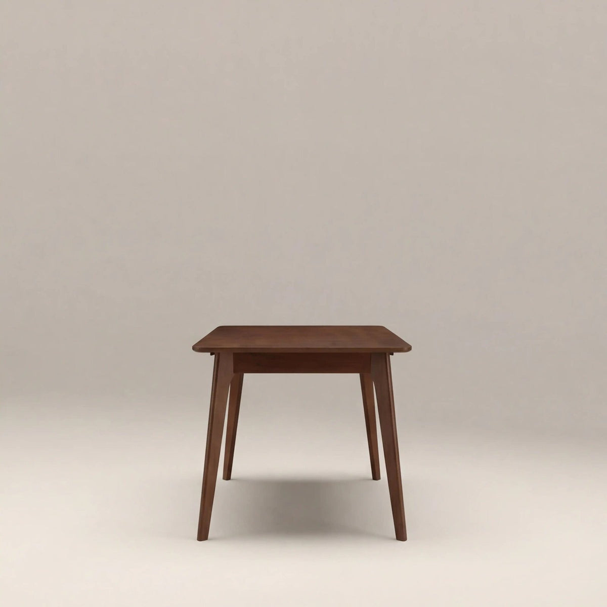 Landon 4-6 Seat Rectangle Wooden Laura Ashley Extendable Dining Table | Walnut