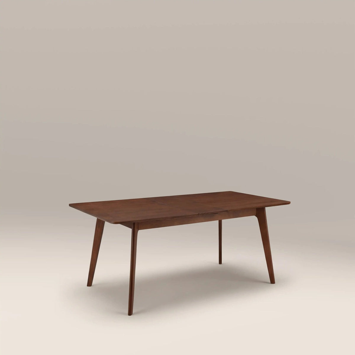 Landon 4-6 Seat Rectangle Wooden Laura Ashley Extendable Dining Table | Walnut