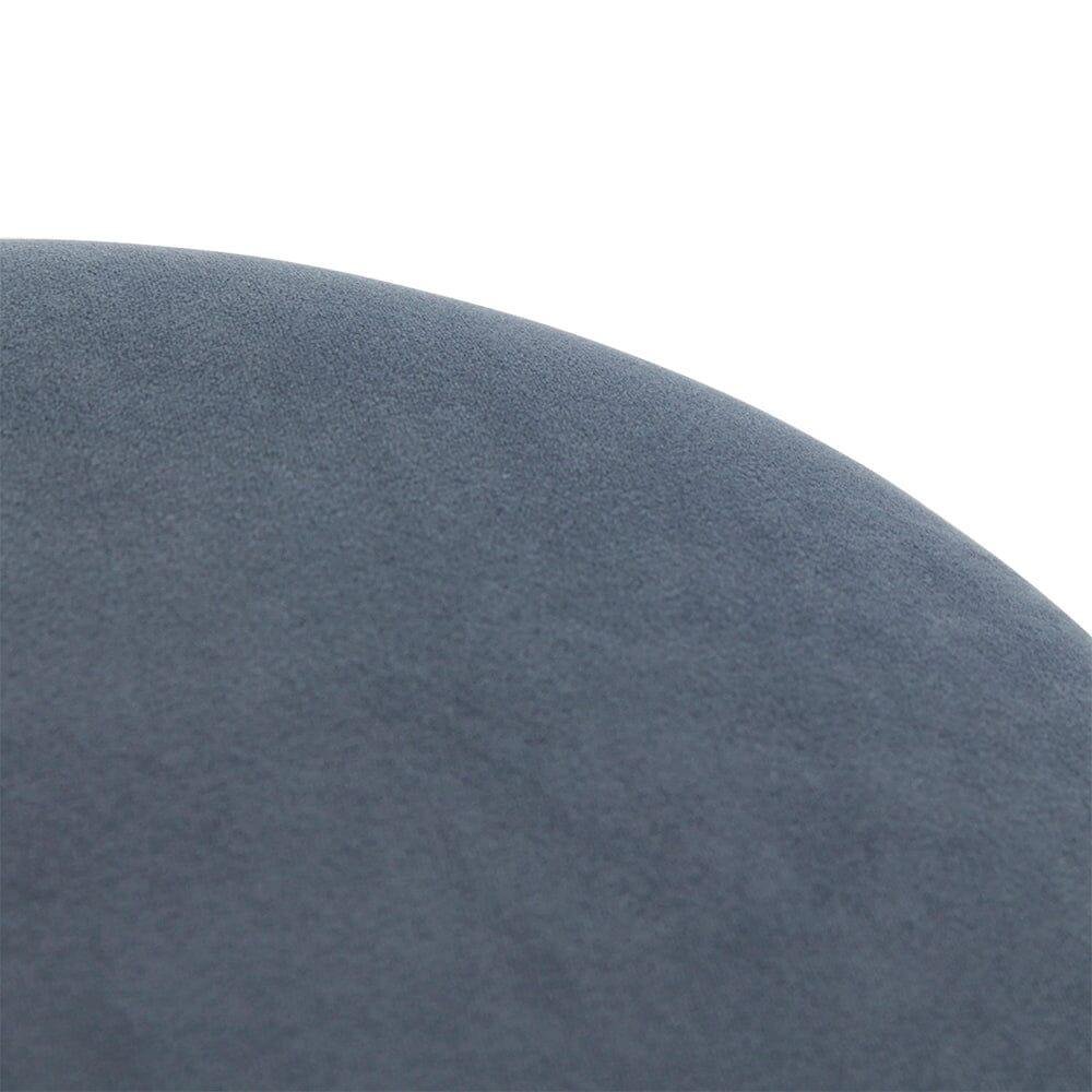 Laura Ashley Abigail Storage Pouffe/Footstool - Horizon Blue