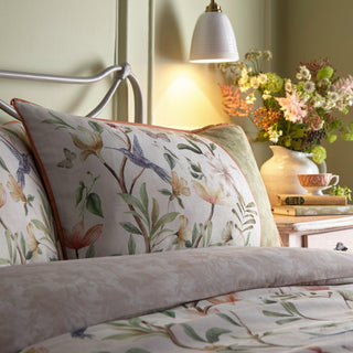 Laura Ashley Appletree Heritage Fiorella Duvet Cover Set - Natural