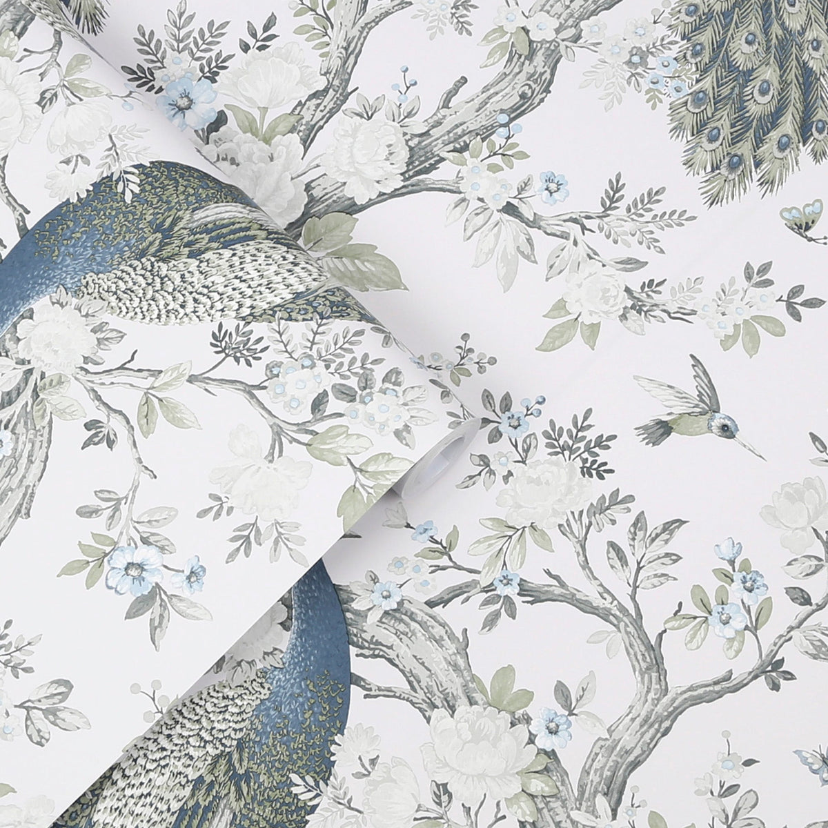 Laura Ashley Belvedere Wallpaper Midnight
