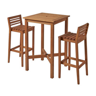 Laura Ashley Blackthorn Poseur Set with 2 Bar Stools & 1 Poseur Table