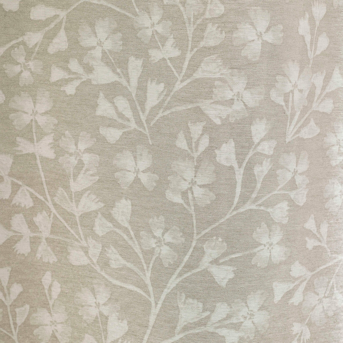 Laura Ashley Brooke Floral Pencil Pleat Curtains - Natural