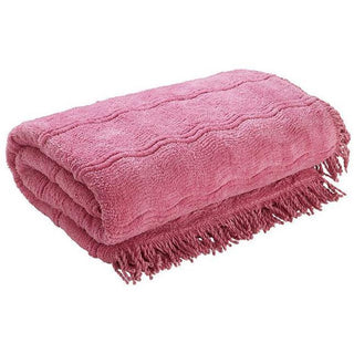 Laura Ashley Candlewick Bedspread Geneva - Dusky Pink
