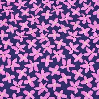 Laura Ashley Dressmaking Cotton Lawn Fabric - Navy - Andi