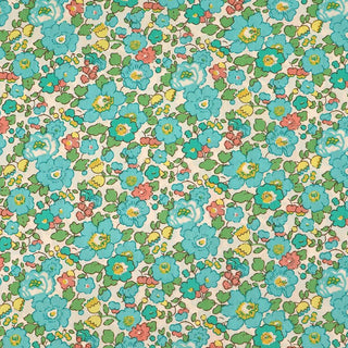 Laura Ashley Dressmaking Floral Cotton Lawn - Petal - Green