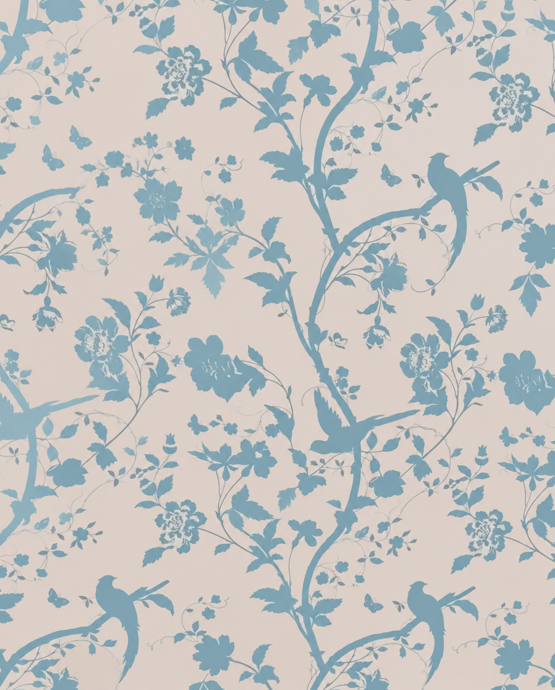 LAURA ASHLEY DUCK DUCK EGG WALLPAPER