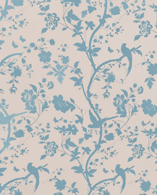LAURA ASHLEY DUCK DUCK EGG WALLPAPER
