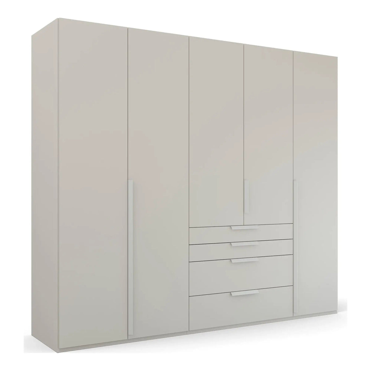 Laura & Ashley Frans 250cm Decor 5 Door Wardrobe With Drawers