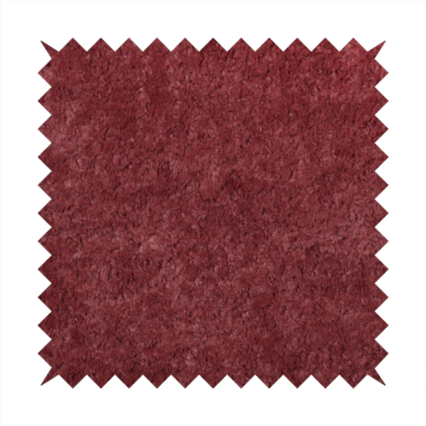 Laura Ashley Ghost Faux Fur Material Wine Red Colour Fabric CTR-3051