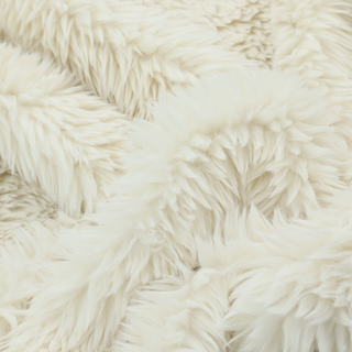 Laura Ashley Husky Faux Fur Cream Colour Upholstery Fabric CTR-1167