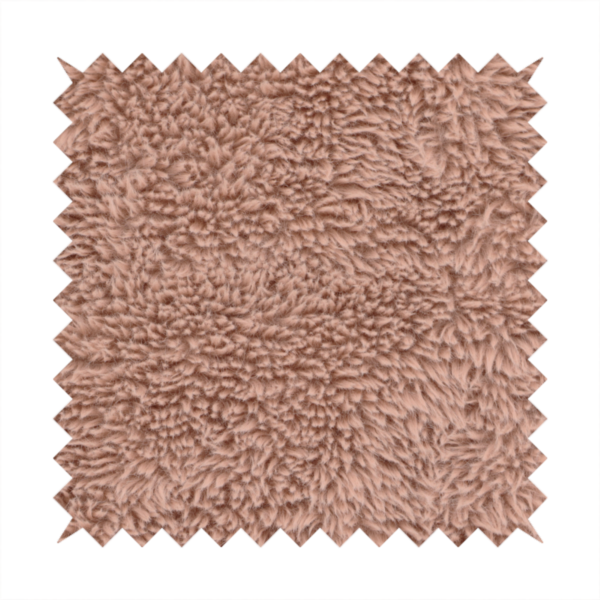Laura Ashley Husky Faux Fur Dusty Pink Colour Upholstery Fabric CTR-1177