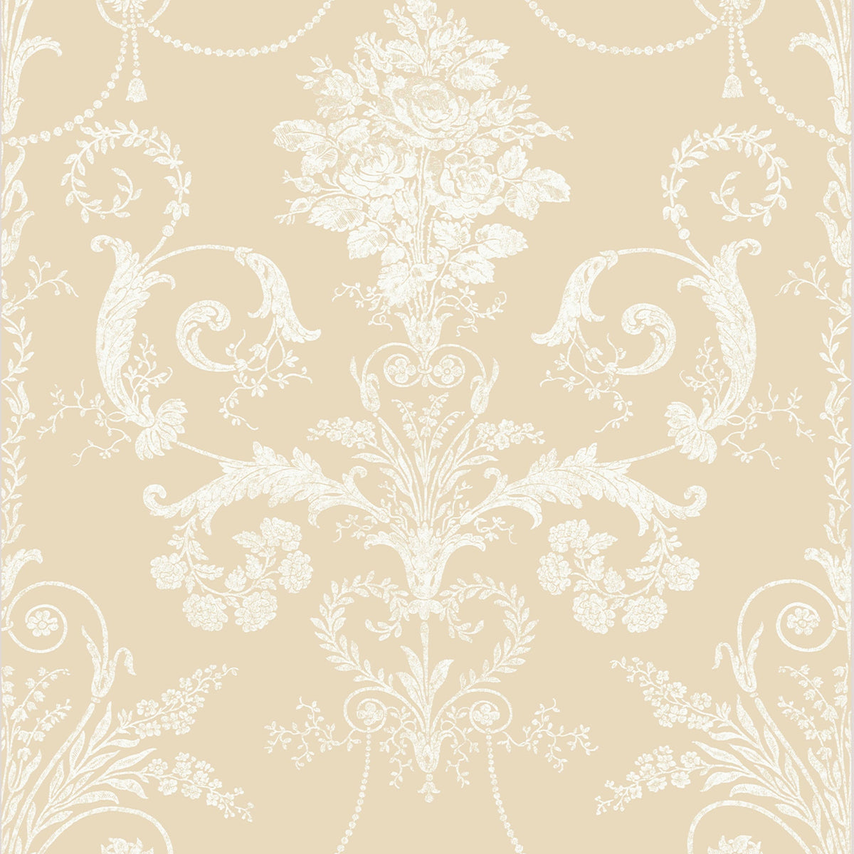 Laura Ashley Josette Wallpaper Linen