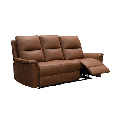Laura Ashley Keswick Tan Fabric 3 Seater Sofa – Fixed or Power Recliner