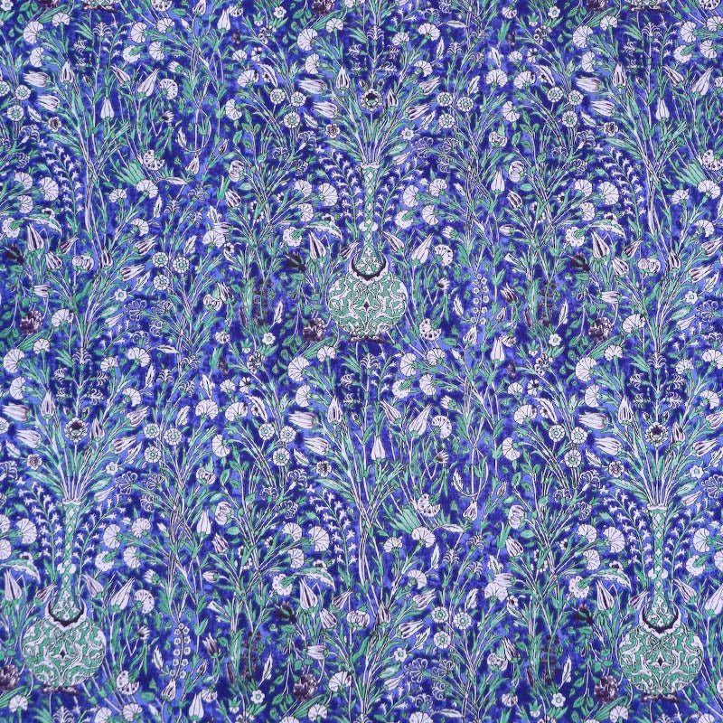 Laura Ashley LA Dressmaking Floral Cotton Lawn - Blue - Thelma