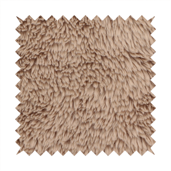Laura Ashley LA Husky Faux Fur Light Brown Colour Upholstery Fabric CTR-1170