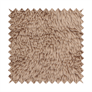 Laura Ashley LA Husky Faux Fur Light Brown Colour Upholstery Fabric CTR-1170