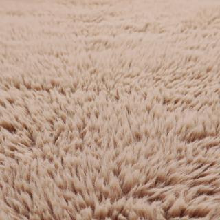 Laura Ashley LA Husky Faux Fur Light Brown Colour Upholstery Fabric CTR-1170