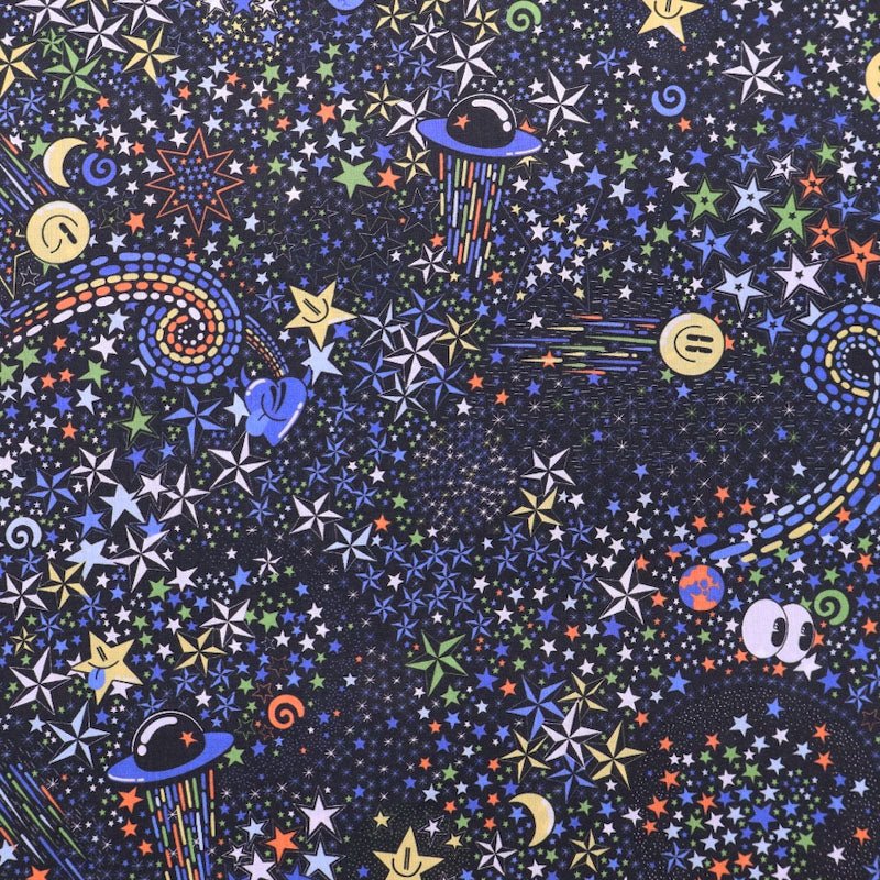 Laura Ashley LA Liberty Fabrics Tana Lawn™ Cotton - Adelajda in Space