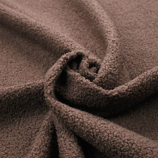 Laura Ashley LA Zikmund Boucle Chocolate Brown Colour Upholstery Fabric CTR-3563