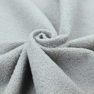 Laura Ashley LA Zikmund Boucle Silver Colour Upholstery Fabric CTR-3570