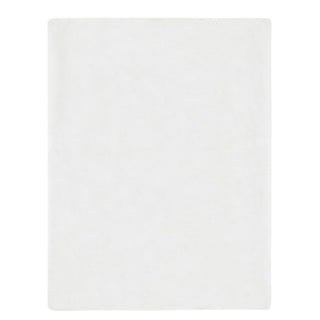 Laura Ashley Newland Artic White Faux Fur Throw